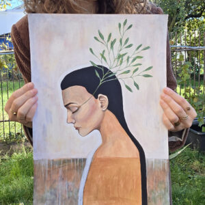 ULOTNE obraz akrylowy na papierze A3